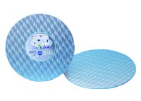 DORTOVÁ KARTONOVÁ PODLOŽKA STŘÍBRNÁ KULATÁ 228mm