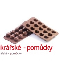 SILIKONOVÁ FORMA NA PRALINKY SRDÍČKA