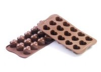 SILIKONOVÁ FORMA NA PRALINKY SRDÍČKA