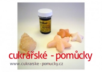 SUGARFLAIR BARVA GELOVÁ PAPRIKA/FLESH