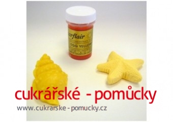 SUGARFLAIR BARVA GELOVÁ EGG YELLOW