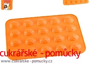 OŘECHY SILIKONOVÁ FORMA 20 KS