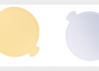 STŘÍBRNÁ - ZLATÁ PODLOŽKA MINIDEZERT KRUH 8 cm