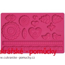 SILIKONOVÁ FORMA ORNAMENTY