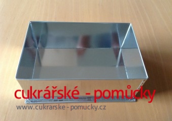 DORTOVÁ FORMA OBDÉLNÍK 24,5x19 CM