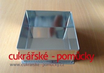 DORTOVÁ FORMA ČTVEREC 15 X 15 CM