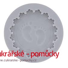 SILIKONOVÁ FORMA DĚTSKÉ NOŽIČKY