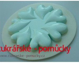 SILIKONOVÁ FORMA CUPCAKE SRDCE