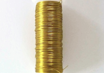 DRÁTEK ŠPULKA ZLATÁ