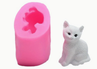 SILIKONOVÁ FORMA KOČKA 3D