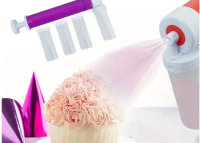 RUČNÍ AIRBRUSH SADA NA ZDOBENÍ