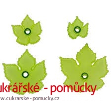 VYKRAJOVAČE  VINNÁ RÉVA LIST  4 KS V SADĚ