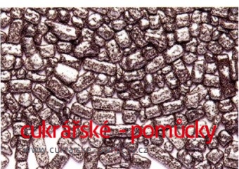 CUKROVÉ PLÁTKY STŘÍBRO