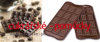 SILIKONOVÁ FORMA NA PRALINKY  TABULKY