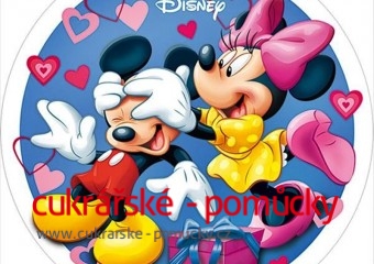 JEDLÝ PAPÍR MINNIE A MICKEY