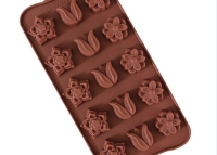 SILIKONOVÁ FORMA NA PRALINKY  KVĚTINY