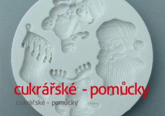 SILIKONOVÁ FORMA VÁNOČNÍ MOTIVY II