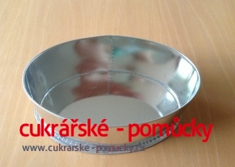 DORTOVÁ FORMA OVÁL 35 CM