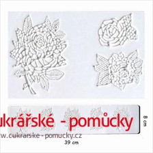 SILIKONOVÁ FORMA NA KRAJKY RŮŽE