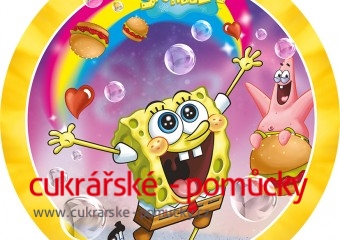 JEDLÝ PAPÍR SPONGE BOB 3