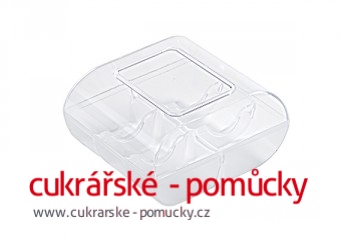 PLASTOVÁ KRABIČKA NA MAKRONKY  6 KS