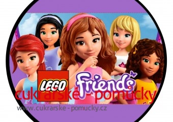 JEDLÝ PAPÍR LEGO FRIENDS