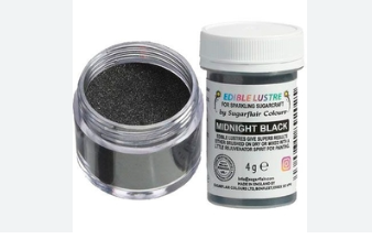 SUGARFLAIR PRACHOVÁ BARVA MIDNIGHT BLACK