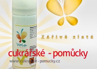 BARVA VE SPREJI PERLEŤOVÉ  ZÁŘIVĚ ZLATÁ 50 ML