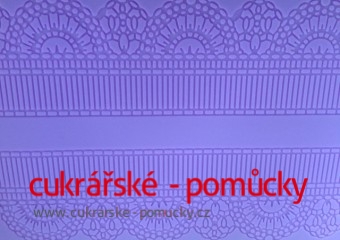 SILIKONOVÁ FORMA  NA JEDLÉ KRAJKY  28