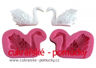 SILIKONOVÁ FORMA  LABUŤ 3D