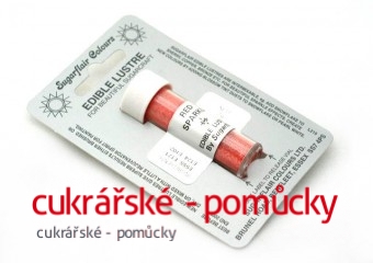 BARVA PRACHOVÁ PERLEŤOVÁ RED SPARKLE