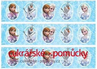 JEDLÝ PAPÍR FROZEN - LEDOVÉ KRÁLOVSTVÍ 12