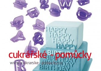 ABECEDA A ČÍSLICE PLASTOVÁ VYKRAJOVÁTKA