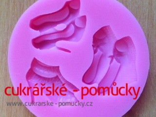 SILIKONOVÁ FORMIČKA  BOTY  - OBUV II