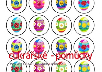 VELIKONOCE JEDLÝ PAPÍR 24 KS II