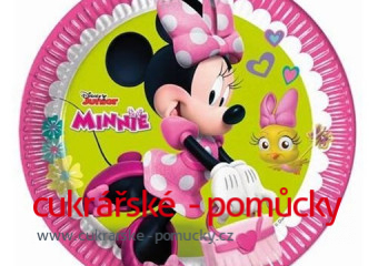 MINNIE PARTY TALÍŘE 8 KS