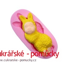 SILIKONOVÁ FORMIČKA MIMINKO KRÁLÍČEK