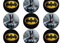 15 KS OBRÁZKŮ Z JEDLÉHO PAPÍRU  BATMAN 1