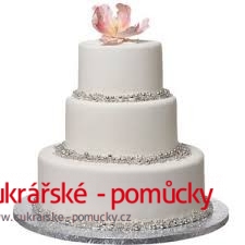 BÍLÁ MANDLOVÁ POTAHOVACÍ HMOTA SNOW WHITE 1 KG