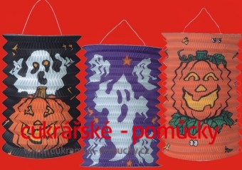 HALLOWEEN LAMPION  MIX