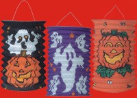 HALLOWEEN LAMPION  MIX