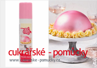 BARVA VE SPREJI METALICKÁ  RŮŽOVÁ