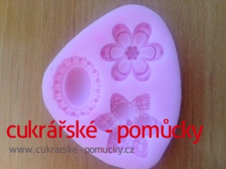 SILIKONOVÁ FORMA  TŘI TVARY