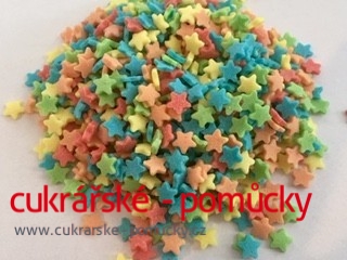 CUKROVÉ BAREVNÉ HVĚZDIČKY