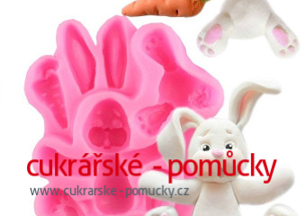 SILIKONOVÁ FORMIČKA ZAJÍC  II