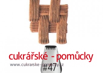 ŠPIČKA WILTON NA KOŠÍK   47