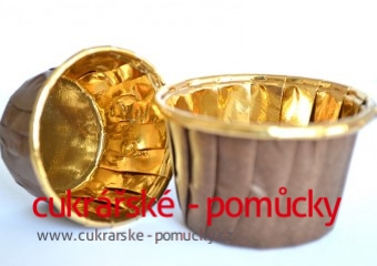KOŠÍČKY NA MUFFINY A CUPCAKES VELKÉ 30 KS