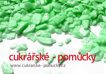 ZELENÉ  ČOKOLÁDOVÉ ŠUPINY 60 G