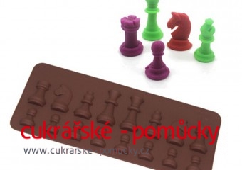 SILIKONOVÁ FORMA ŠACHY