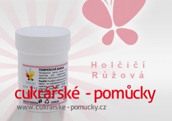 TEMPEROVÁ BARVA RŮŽOVÁ